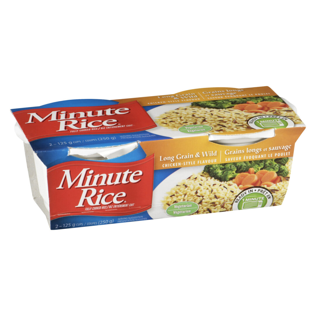 Long Grain & Wild Rice with Chicken-Style Flavour | Minute Rice®