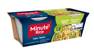 Minute Rice<sup>®</sup> Vegetable Medley Cups