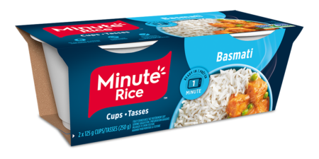 Tasses de riz basmati Minute Rice<sup>MD</sup>