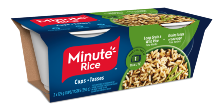 Minute Rice<sup>®</sup> Long Grain & Wild Rice – Fine Herbs Cups