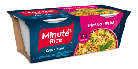 Tasses de riz frit Minute Rice<sup>MD</sup>