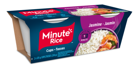 Tasses de riz au jasmin Minute Rice<sup>MD</sup>
