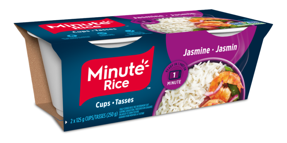 2 cups of jasmine rice in grams