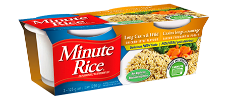 Minute Rice® Ready to Serve Long Grain & Wild Chicken Cups