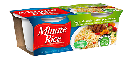 Minute Rice<sup>®</sup> Vegetable Medley Cups