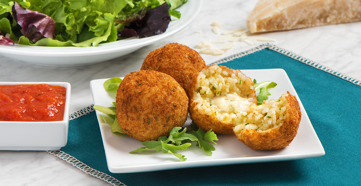 Boulettes De Riz Farcies À La Mozzarella En 40 Minutes