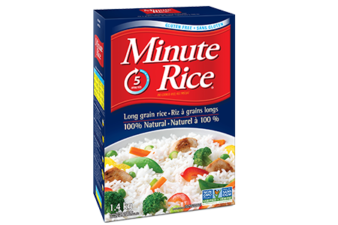 Minute Rice<sup>®</sup> Quick Cook Long Grain White