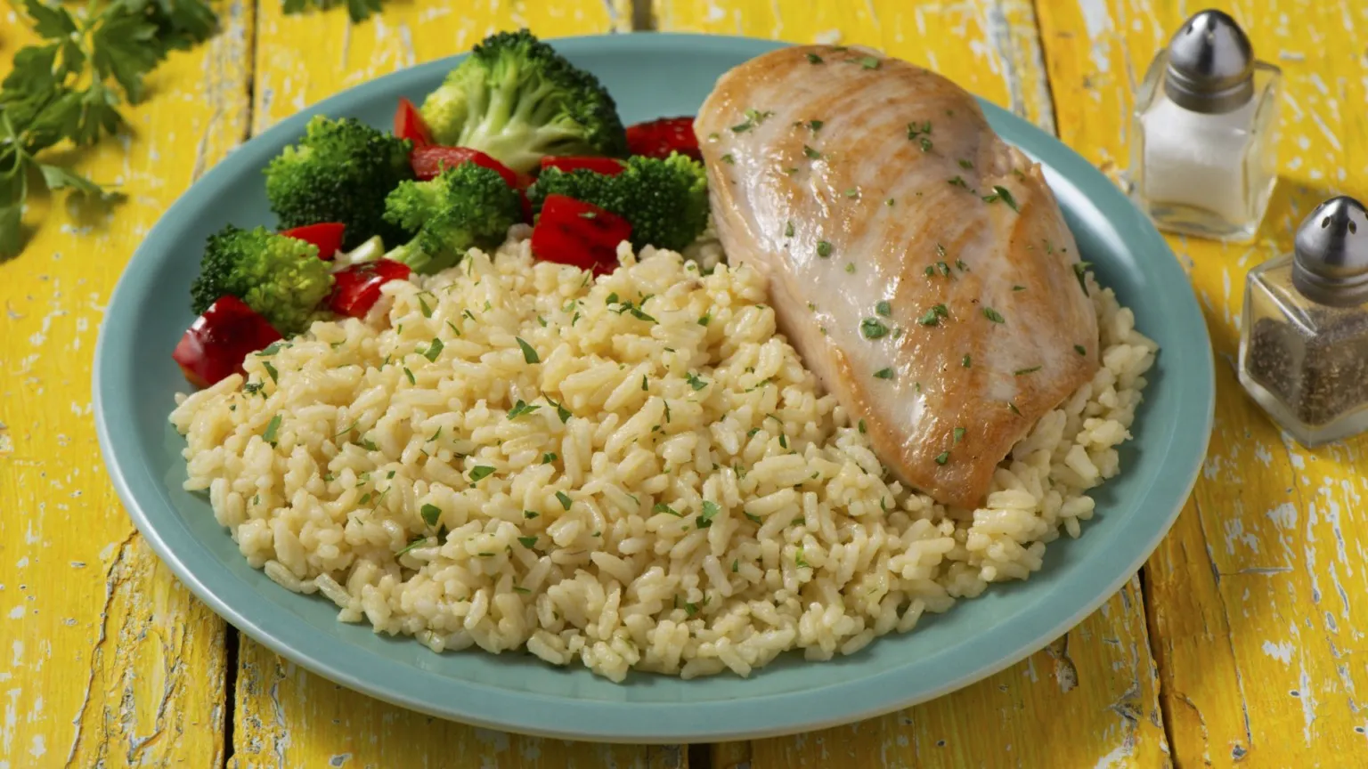 15 Minute Chicken and Rice Dinner