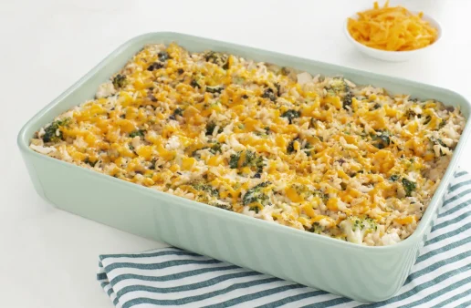 35 Minute Broccoli Rice Casserole