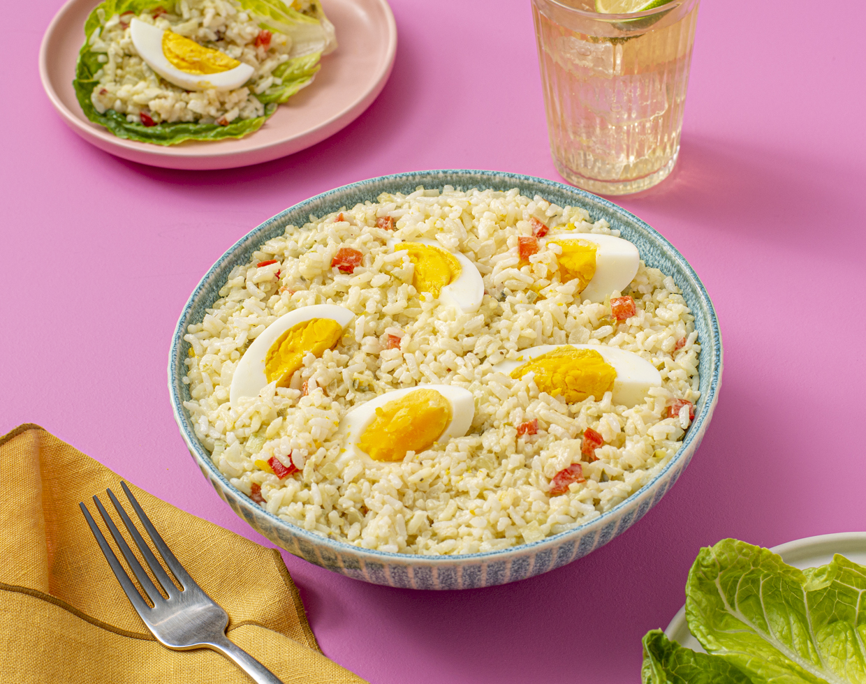 5 Minute Classic Rice Salad