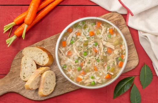 20 Minute Leftover Turkey Soup