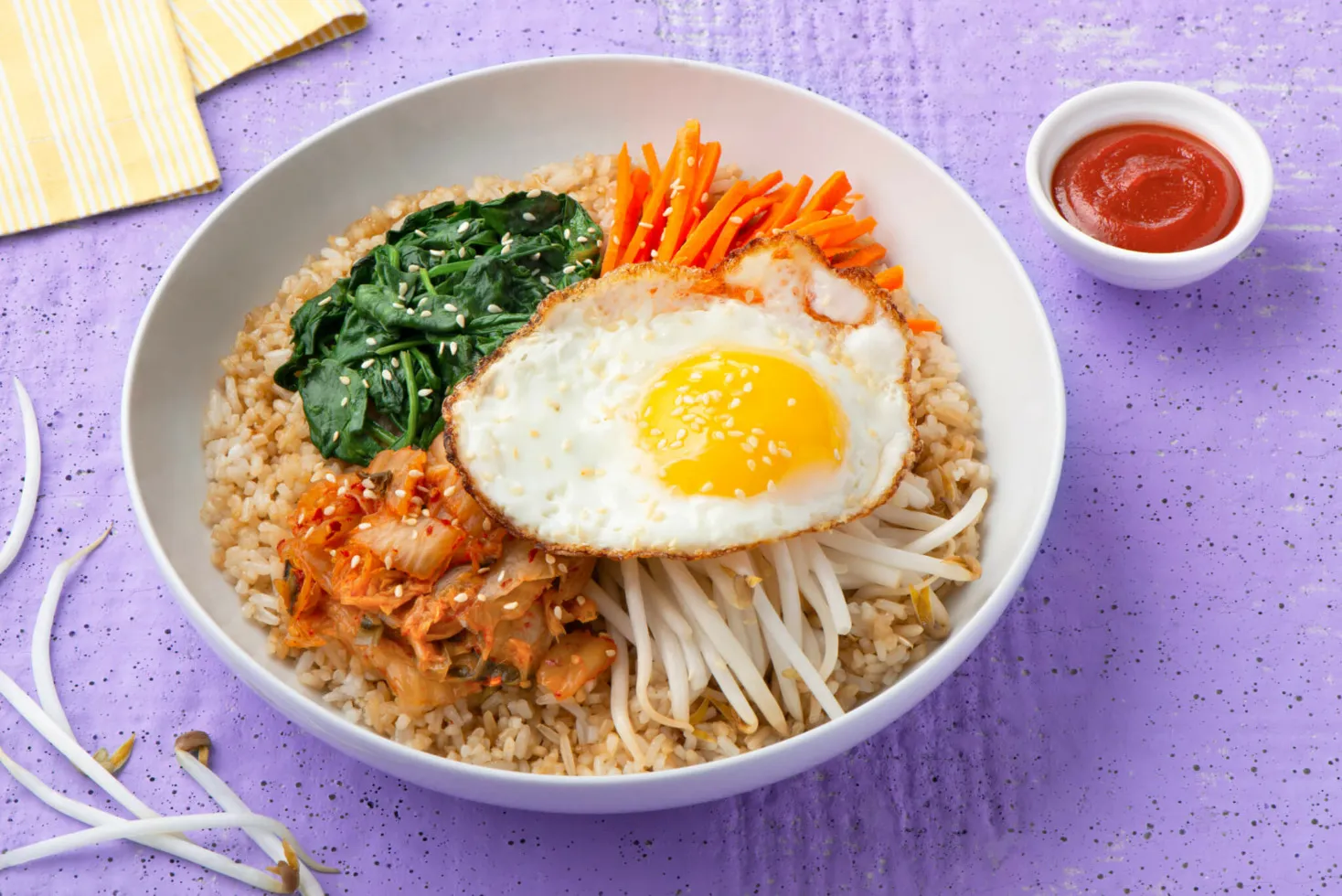 Bibimbap Rapide En 15 Minutes