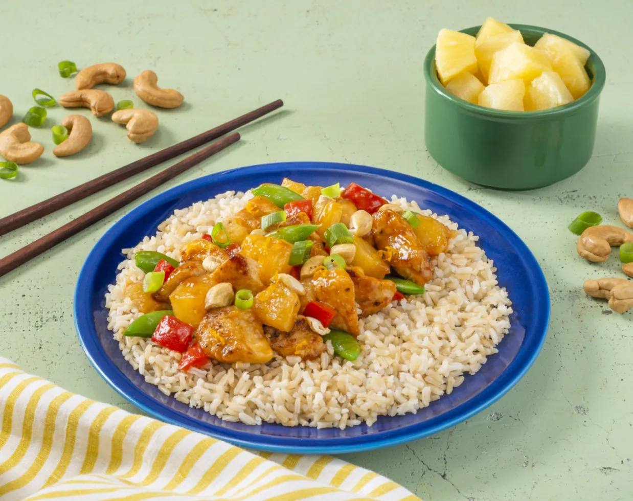 15 Minute Pineapple Orange Chicken