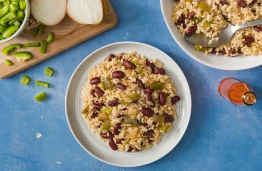 10 Minute Red Beans and Rice