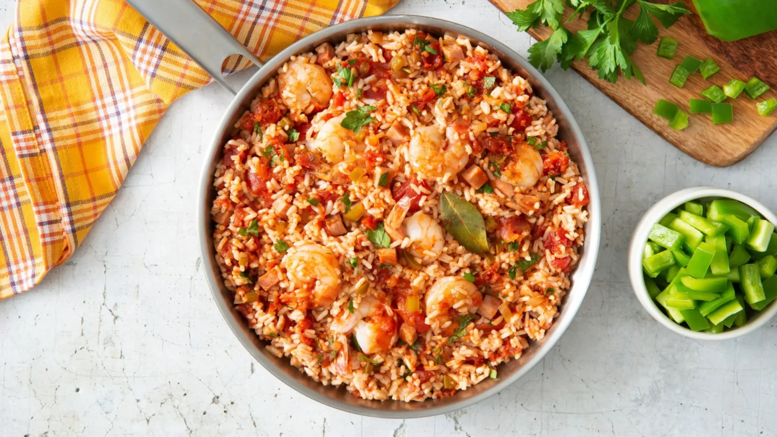 15 Minute Shrimp Jambalaya