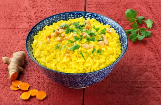 15 Minute Spiced Curry Coconut Rice