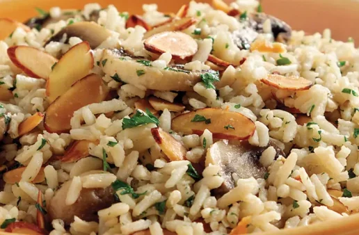 Mushroom Rice Pilaf