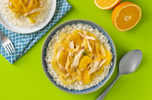 Poulet À L’Orange Et Au Fenouil En 8 Minutes