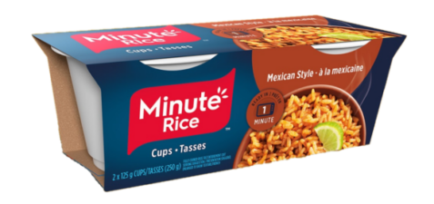 Tasses de riz à la mexicaine Minute Rice<sup>MD</sup>