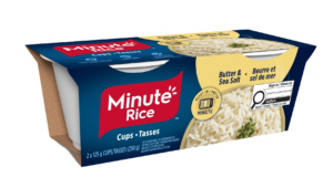 Minute Rice<sup>®</sup> Butter & Sea Salt Cups