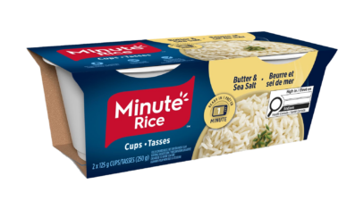 Minute Rice Cups Butter and Seasalt